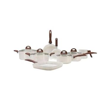 Imagem de Conjunto de Panelas Brinox Ceramic Life Smart Plus 4791/105 com Revestimento Antiaderente Cerâmico – 8 Peças