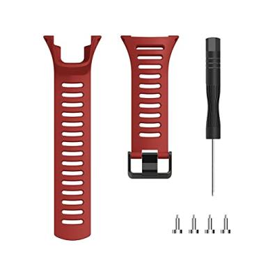 Imagem de CHICHIYANG Pulseira de relógio de silicone de 24 mm de borracha para relógio inteligente acessórios para Suunto Ambit