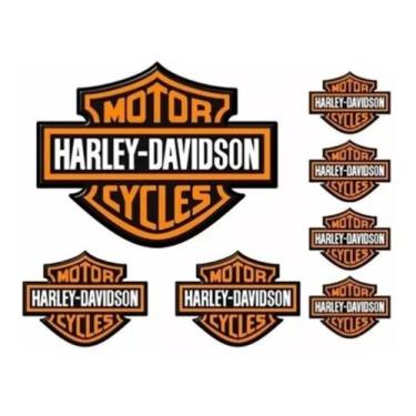 Imagem de Adesivo Capacete Harley Davidson Clothes Refletivo - Resitank