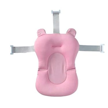 Imagem de Almofada de banho para bebê rosa baby infantil anatômica