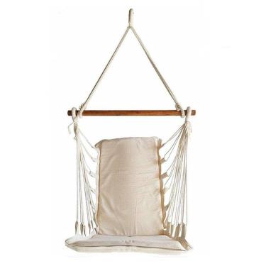 Imagem de Cadeira De Balanço Suspensa Rede De Teto Varias Cores cru