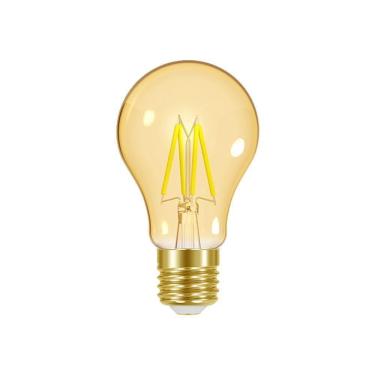 Imagem de Lâmpada Led Dimerizável Taschibra Filamento Vintage A60 4w E27 220v