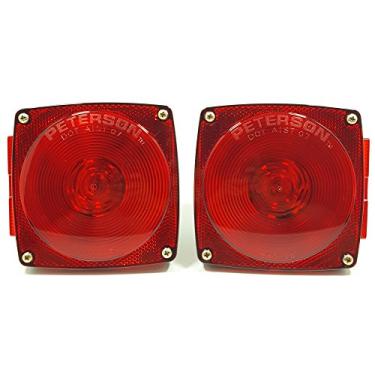 Imagem de Par de luzes de para-seta Peterson para caminhões, reboques, trailers, RVs, 440 e 440L