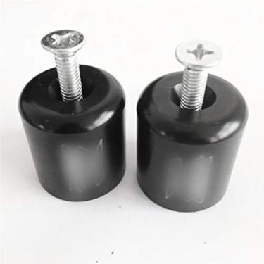 Imagem de XKMT-Compatível com Suzuki Gsxr 600 750 1000 Katana Sv650S Tl1000S Bandit Black Hand Bar Ends [B015R0ULWO]