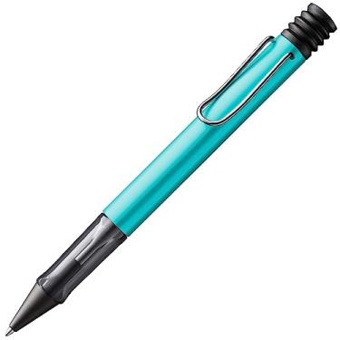Imagem de Lamy Turmalina AL-star - Caneta esferográfica com aderência transparente e ergonômica e largura da linha M - corpo de alumínio leve - incluindo recarga de grande capacidade M 40,6 cm preta