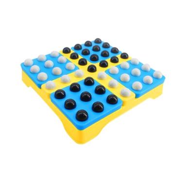 Imagem de Fancyes Brinquedo giratório gomoku montessori, jogo de tabuleiro tradicional chinês, jogo competitivo para festa de clube, lembrancinhas, mesa, casa, meninas, estilo um