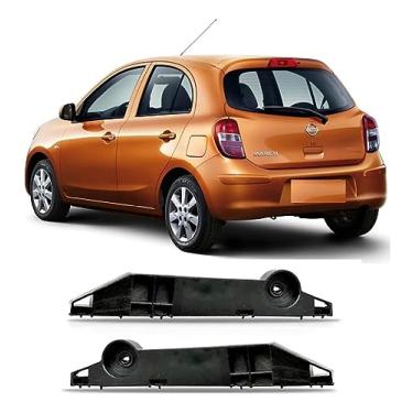 Imagem de Universo Car, Suporte Guia Parachoque Traseiro March 2010 2011 2012 2013 2014 Lado:Esquerdo