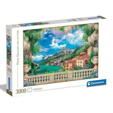 Imagem de Puzzle 3000 Peças Terraço Exuberante - Clementoni - Imp.