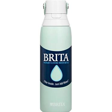 Imagem de Brita Garrafa de filtragem premium Glacier inoxidável, 1 EA
