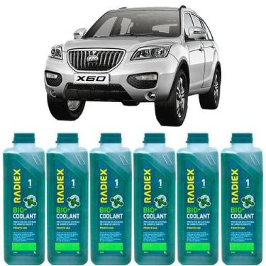 Imagem de Kit aditivo radiador bio coolant pronto para uso verde - lifan x60 - r