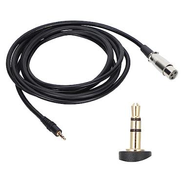 Imagem de Cabo xlr, fêmea xlr de cobre sem oxigênio para condutividade flexível de clareza de sinal de cabo de 3.5mm para microfone para uso profissional