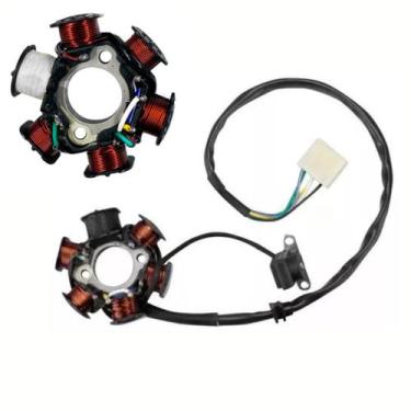 Imagem de Estator para Moto Shineray XY 50 QES (6 Bobinas) - Loja Duas Rodas