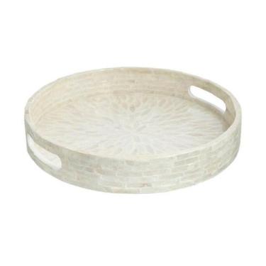 Imagem de Bandeja Decor Home Style Solaria 30 cm, NATURAL