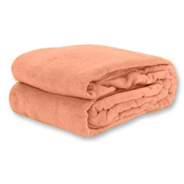 Imagem de Cobertor Manta Soft Mantinha Para Casal 2,10m x 1,80m Microfibra Lisa 