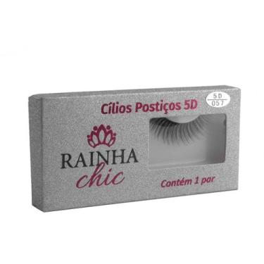Imagem de Cílios postiços 5d sintético maquiagem - RAINHA CHIC