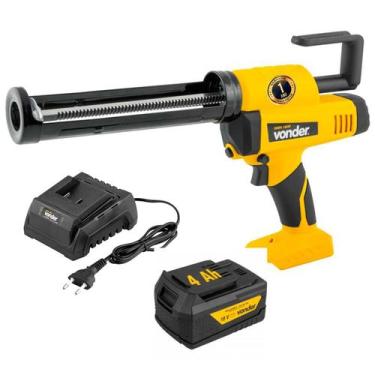 Imagem de Aplicador Silicone e PU Vonder Com Bateria 4Ah e Carregador Para Tubos