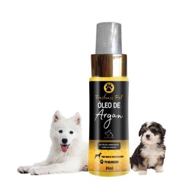 Imagem de Óleo De Argan Petshop Banho E Tosa 45ml Freshness Pet - Freshness Pet 