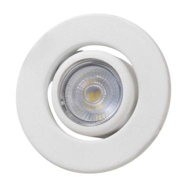 Imagem de 2x Spot Embutir Redondo Minidicroica Bella DL057 + 2X LED GU10 BF ST24