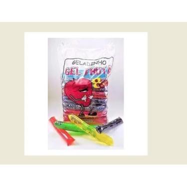 Imagem de Geladinho E Geladão Gel Fruta Kit 201un de 50ml sobremesa