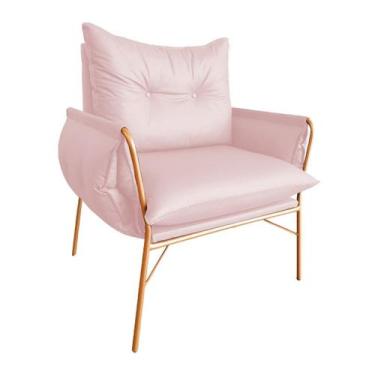 Imagem de Poltrona Cadeira - Sala de Jantar - Sala de Recepção - Corano - Estopa