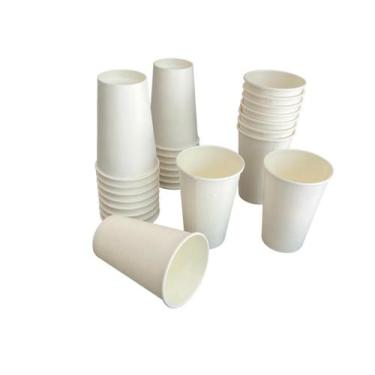 Imagem de Copo de papel liso 300 ml biodegradavel descartável 500 unid - Braspel