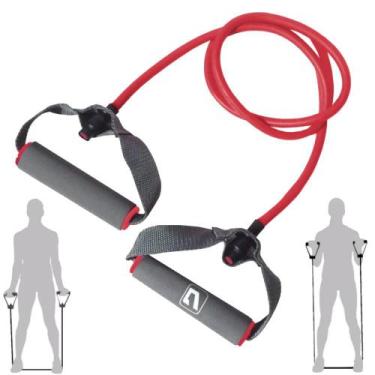 Imagem de Extensor Elastico Treino Academia Exercicio Musculacao Tensao Super Fo