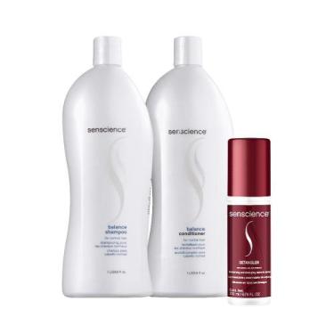 Imagem de Kit Senscience Balance Detangler Salon (3 produtos)