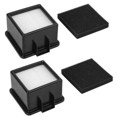 Imagem de Filtro F43/filtro Hepa substituição Dirt Devil filtro UD20005 UD20010 Easy Lite Cyclonic Quick Vac para Dirt Devil filtro de vácuo 2PY1105000 1PY1106000 f43 filtro e filtro de espuma - pacote com 2