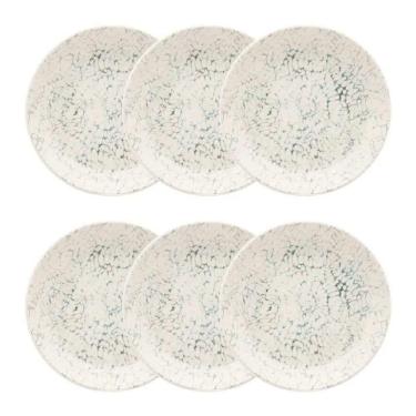 Imagem de Conjunto De Pratos Fundos 06 Peças Flat Tie-dye Oxford