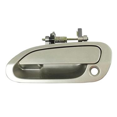 Imagem de ADVANCE IGNITION Maçaneta externa externa do lado do motorista dianteira esquerda compatível com Honda 98-02 Accord YR508M Heather Mist Metallic 1998 1999 2000 2001 2002