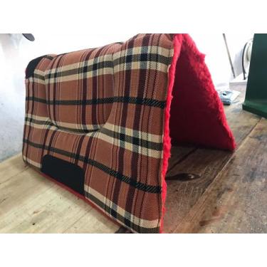 Imagem de Manta Grossa Para Cavalo Todas As Raças Bacheiro Para Cela Arreio - AF