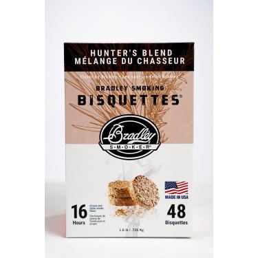Imagem de Bradley Smoker Bisquetes Hunter's Blend (pacote com 48)