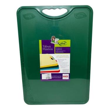 Imagem de Tábua Polipropileno Corte Especifico De Alimentos 50x35cm - ALVES, Ver
