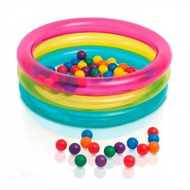Imagem de Piscina de Bolinhas Multi-Coloridas 86CM X 25CM 48674 INTEX