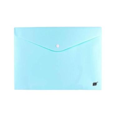 Imagem de Pasta Plástica Tipo Envelope Com Botão Horizontal Ofício A4 - YES