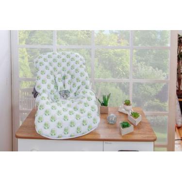 Imagem de Capa Almofadada Para Bebê Conforto Estampa Baby + Proteção Para Cinto 