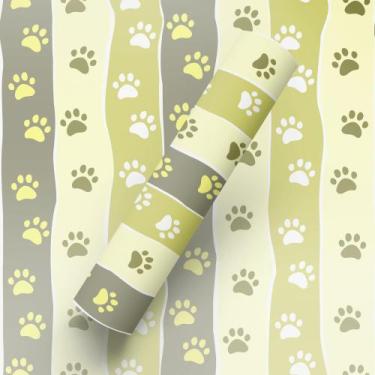 Imagem de Papel de Parede Adesivo Tema Cachorro Pet Gato Patas - BAZAR DOS QUADR