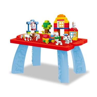 Imagem de Xalingo Blocos de Montar Box 2 em 1 100 Peças Grandes