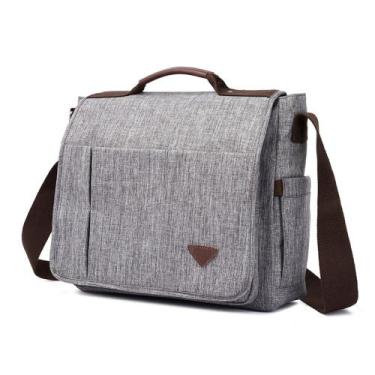 Imagem de Bolsa Transversal Pasta Mensageiro Carteiro Grande Notebook - Zafin, C