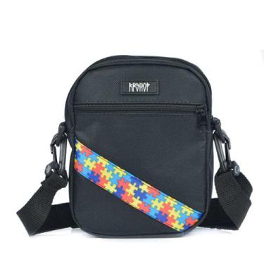 Imagem de Bolsa Lateral Shoulder Bag  autismo/autista - RFSHOP