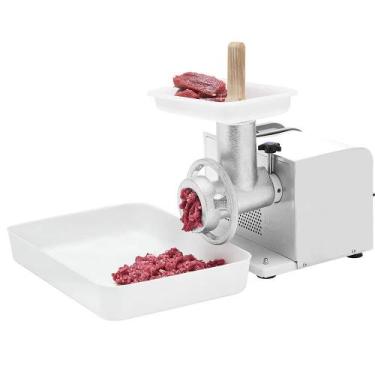 Imagem de Moedor de carne e extrusora pro anodilar boca Nº8 1/3 CV, Branco, 110V