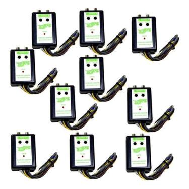 Imagem de Kit Conversor De Fio Para Rca Technoise C/ Ajuste De Ganho