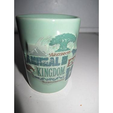 Imagem de Disney Copo de shot de cerâmica verde 2012 Animal Kingdom