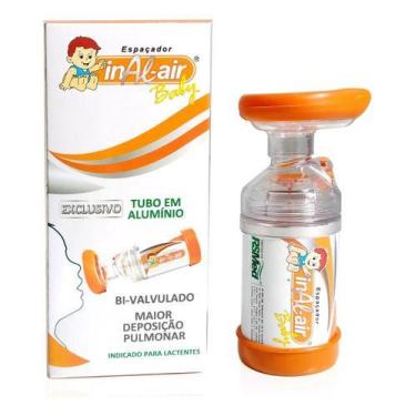 Imagem de Espaçador Para Medicamento Aerossol Bebe Rsmed Asma