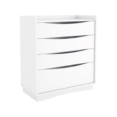 Imagem de Cômoda 4 Gavetas Kappesberg Kansas, Branco