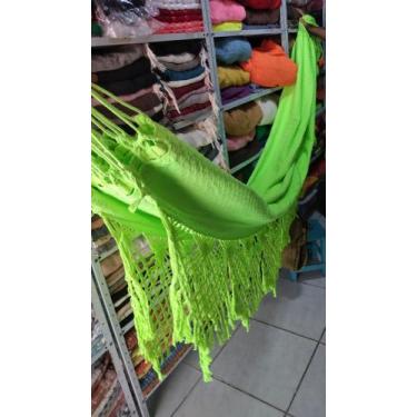 Imagem de rede de descanso e dormir casal reforçada 100 algodao luxo - redespoti