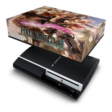 Imagem de Capa Compatível PS3 Fat Anti Poeira  - Final Fantasy Xiii - Pop Arte S