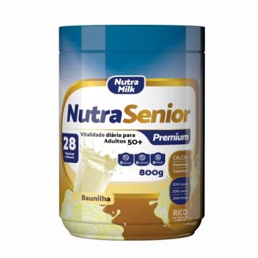 Imagem de Nutra senior premium 800g - baunilha- sem lactose - Nutramilk