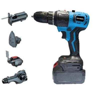 Imagem de Furadeira a Bateria 21V Brush Multifuncional G12501QC GAMMA - 000746