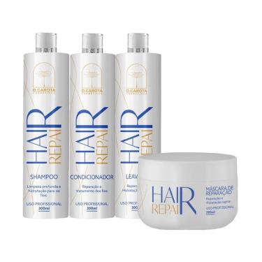 Imagem de Kit Hair Repair 4pçs - D.Carota Cosméticos